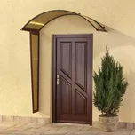 Robelit vchodová stříška oblouková čirá