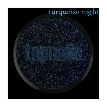 Lak na nehty topnails - barevný UV gel TURQUOISE NIGHT 5g (color gel)