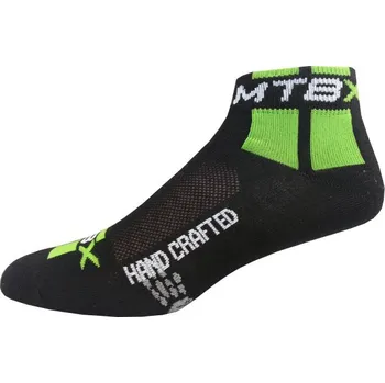 Pánské ponožky Sportovní Ponožky NOVIA Cyklo MTB zelená Velikost: 40-41