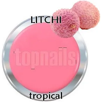 Umělé nehty topnails - barevný UV gel TROPICAL LITCHI 5g (color gel)