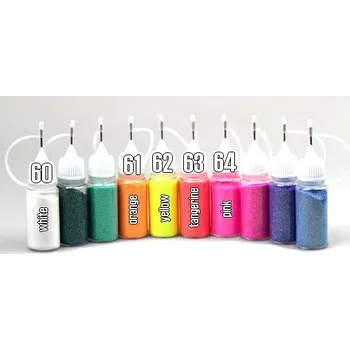 Přípravek na nehty Glitter dust 063 TANGERINE s aplikátorem