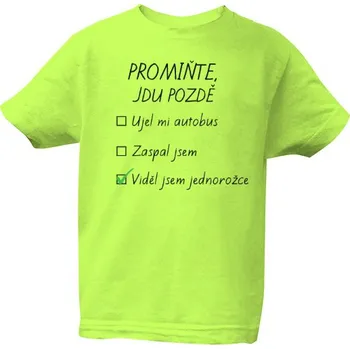 Pánská móda Tričko s potiskem Promiňte dětské