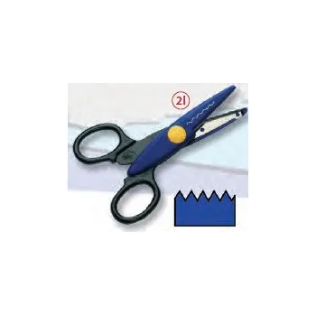 Others Dekorační nůžky modré tmavé - Zoubky