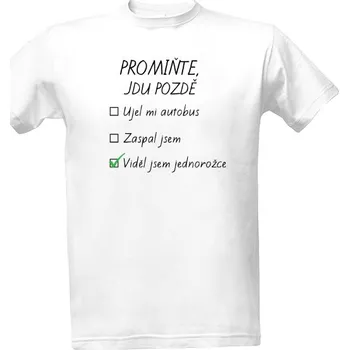 Pánské tričko Tričko s potiskem Promiňte pánské