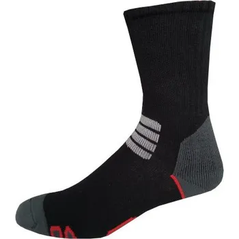 Pánské ponožky Sportovní Ponožky NOVIA Thermo černočervená Velikost: 40-41