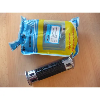 grip Gripy - návlečky řidítek chrom na Chopper