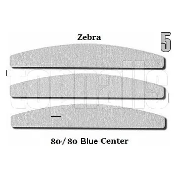 Pilník FIVE 80/80 zebra půlměsíc