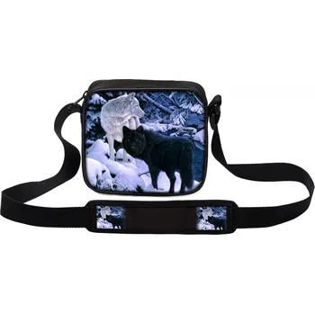 Taška přes rameno MINI s vlkem 20 MyBestHome 19x17x6 cm