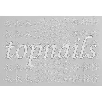 samolepka samolepky "STAR" white