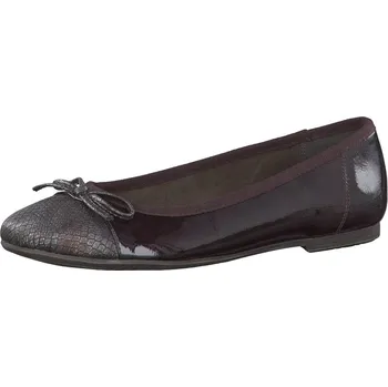 Dámské lodičky Dámská baleríny Tamaris 1-22108-27 Bordo 37 (Velikost 37)