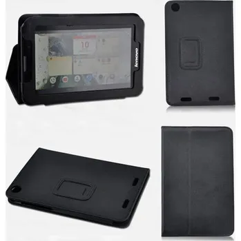 Pouzdro na mobilní telefon Lenovo A3000 (7") - kožené pouzdro se stojánkem + STYLUS