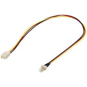 Kabel do PC PremiumCord Prodlužovací kabel k ventilátoru 3pin samec - 3pin samice , 30cm
