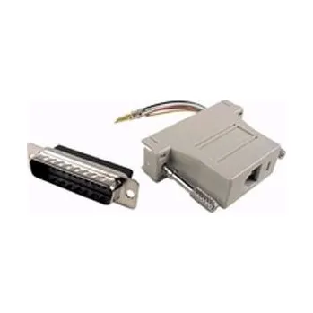 Elektrická zásuvka PremiumCord Redukce 25M-RJ45 zásuvka