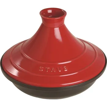 Hrnec Staub Tajine 28cm černý/červený