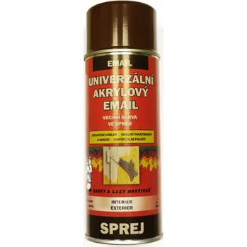 Příslušenství pro plot Barva RAL 8017 hnědá spray