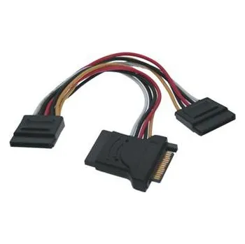 Kabel do PC PremiumCord Napájecí Y kabel k HDD Serial ATA 3xF/1xM 16cm