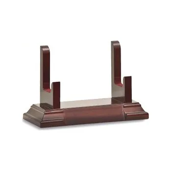 Stojánek na talíře a plakety dřevěný 28064