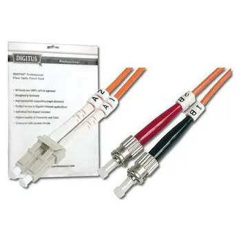 Síťový kabel DIGITUS Optický patchkabel LC/ST 62.5/125 2m