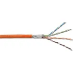 DIGITUS CAT 7, orange 100m ring, Twisted Pair PiMF Installation CableS/FTP, AWG 23/1, LSZH, 1000MHz