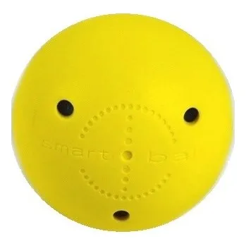Florbalový míček Tréninkový míček Smart Ball - žlutá