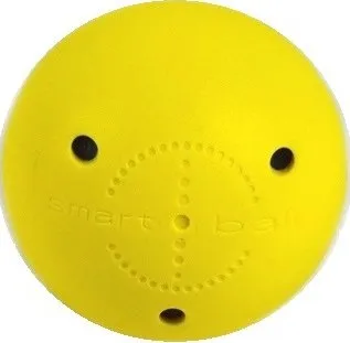 Florbalový míček Tréninkový míček Smart Ball - žlutá