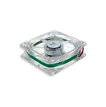PC ventilátor Ventilátor do zdroje 80x80x25 zelená