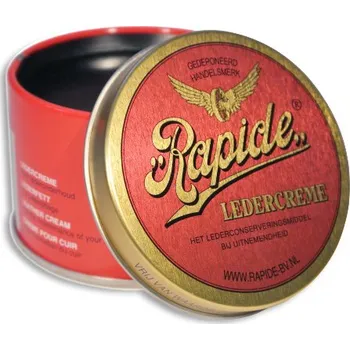 Prací prášek 150 ml Rapide Leathercream-grease, černý krém na kůži (Černý krém pro péči o kožené výrobky)