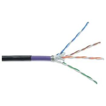Síťový kabel DIGITUS Professional CAT 7 S-FTP černý venkovní odolný kabel 100m