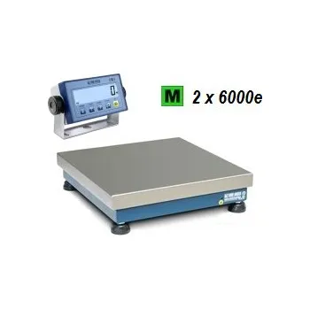 Průmyslová váha váha DINI ARGEO TT6, 6kg/0.5-1g, 330 x 330mm (můstková váha s indikátorem DFWL a s EU ověřením na 2x6000e)