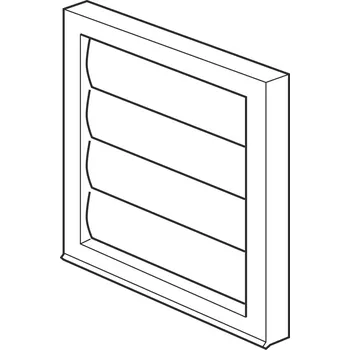 Příslušenství pro digestoř Faber Mřížka se žaluziemi 87.MV120VJ