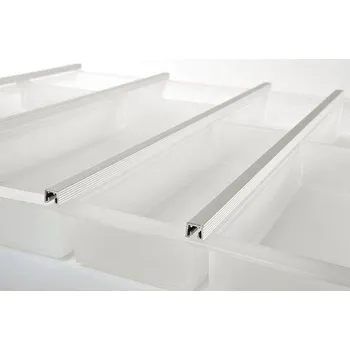 Rychlovarná konvice Příbor. vložka Cuisio 520x473x55 mm, kš 600 mm, průhl. plast bílý