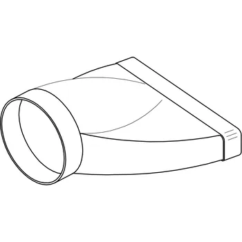 Příslušenství pro digestoř Faber Přechod čtyřhran-kruh 87.570