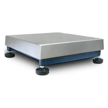 Obchodní váha v. můstek PBX300HR, 300kg / 10g, 600 x 600mm lakovaná ocel (můstková váha s rozměry 600x600x165mm, bez indikátoru)