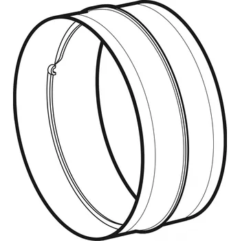 Příslušenství pro digestoř Faber Spojka kulatého potrubí 87.693