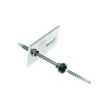 Kombivrut pro uchycení sol. panelu na vlnité střechy, M10, 200mm