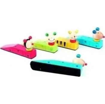 Dřevěná hračka Zarážka pod dveře - Woody