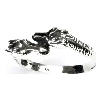 Prsten Stříbrný prsten s patinou, koně, prstýnek ze stříbra s motivem koně, T 69