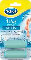 Scholl Velvet Smooth Wet&Dry náhrady 2 ks