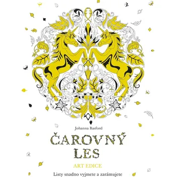 Antistresové omalovánky Čarovný les (art edice) - Johanna Basford