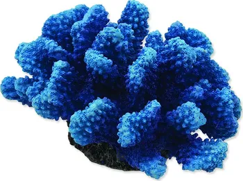 Dekorace do akvária Aqua Excellent Mořský korál modrý 14,5 x 10,5 x 7,4 cm