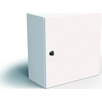 Racková skříň WME-120804-B Jednodveřový rozvaděč inTeg, v. 1200mm, š. 800mm, h. 400mm, IP66, šedý