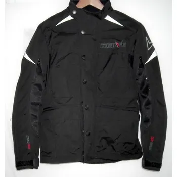 Moto bunda NERVE Bout cestovní motocyklová bunda černá nepromokavá na motorku L