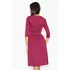 Dámské šaty Figl M117 bordó M