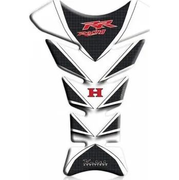 Keiti Tankpad Honda THD-206C bílý - průhledný na motorku HONDA XR650L rok 93-96