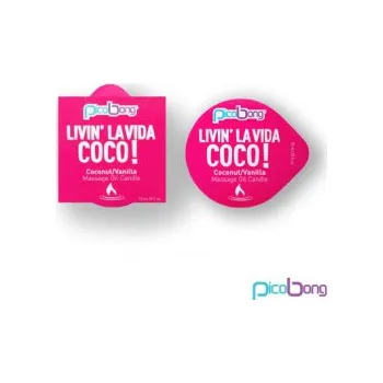 Intimní drogerie PicoBong Kokos & vanilka masážní svíčka 15 ml