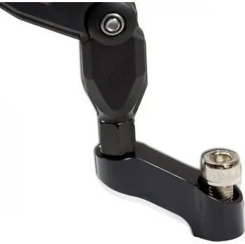 Zrcátko pro motocykl Prodloužení zrcátek na řídítka na motorku, M10-P pravý závit Barva: černá