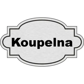 Pelisport Dveřní štítek Koupelna 10 x 6 cm