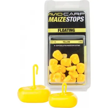 Avid Carp Maize Stops Short - plovoucí - krátký závěs - žlutá