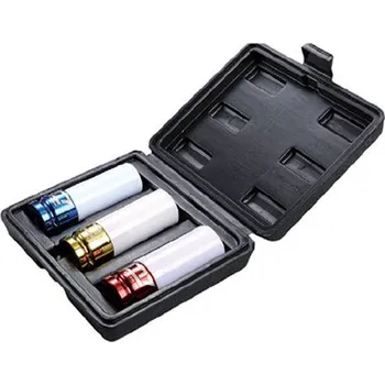 Gola sada M7 MA-4030 sada 3 ks utahovacích ořechů 1/2" barevných, keramický povrch (pro Alu kola, elektrony)