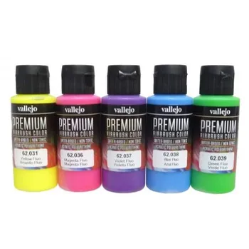 Modelářství Vallejo Premium RC Fluorescentní barvy 200 ml